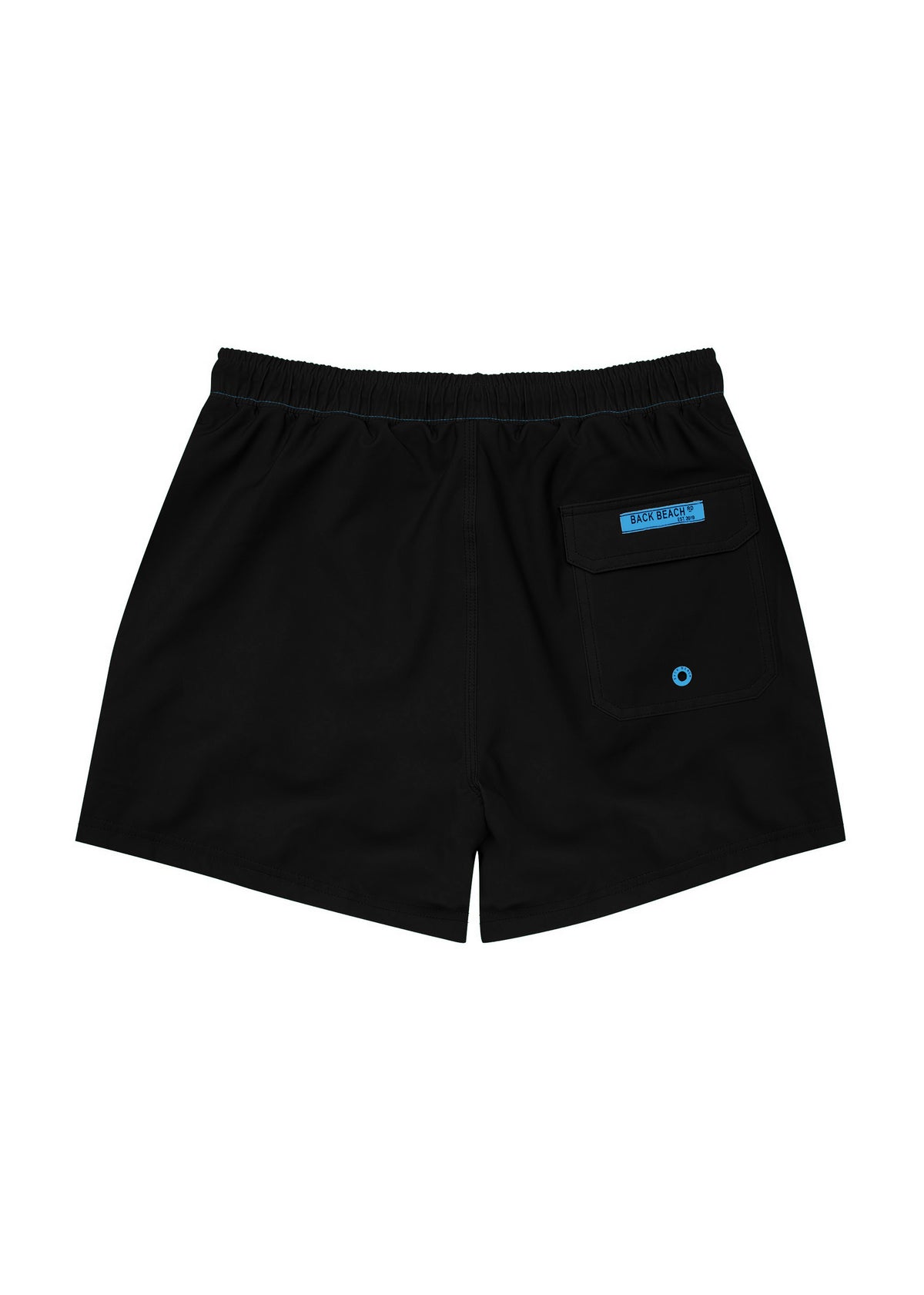 Black Beauty - Boardies (Mens) Board Shorts - Back Beach Rd