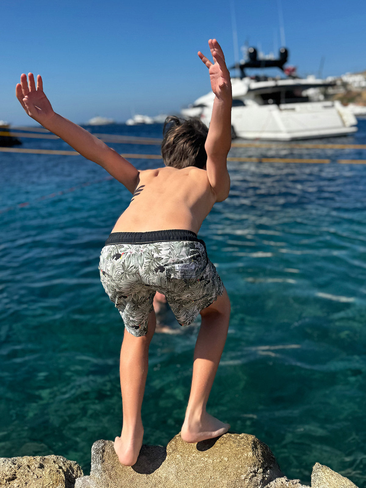 Byron Bush Turkey - Boardies (Kids) Board Shorts - Back Beach Rd