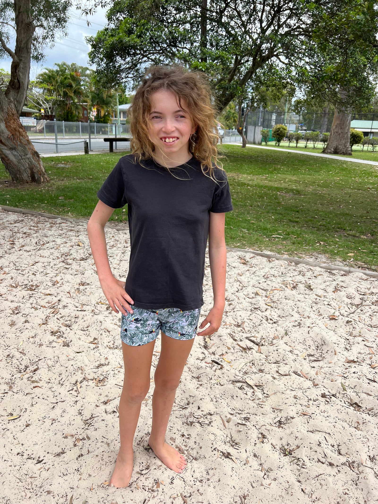 Byron Bush Turkey - Short Legging (Girls) Legging - Back Beach Rd