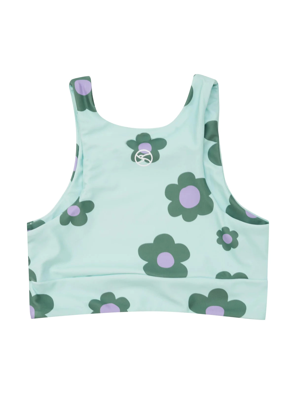 Carla Dinnage (Limited Edition) Green Daisy - Crop (Girls) Crop - Back Beach Rd