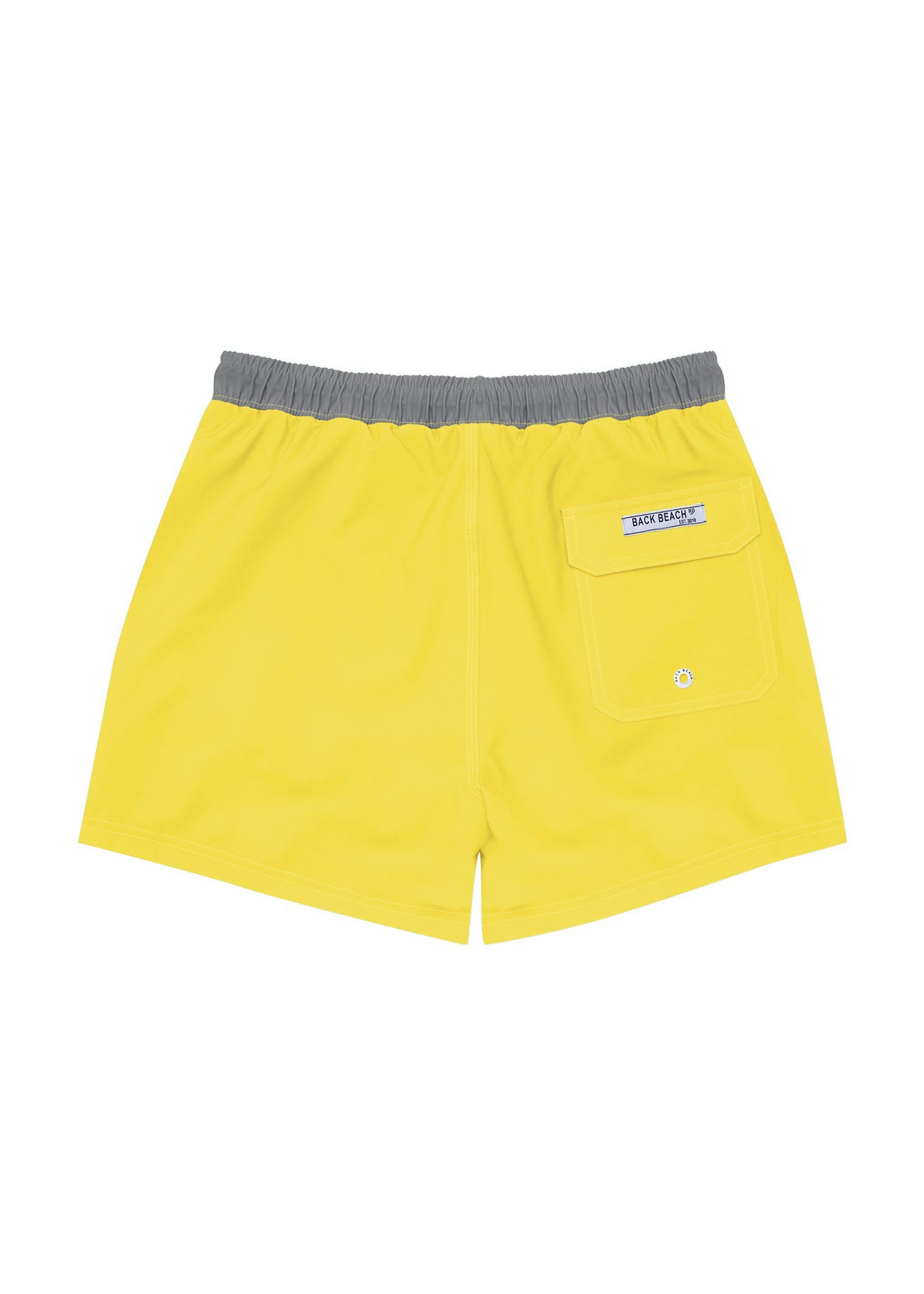 Gold Coast Yellow - Boardies (Mens) Board Shorts - Back Beach Rd
