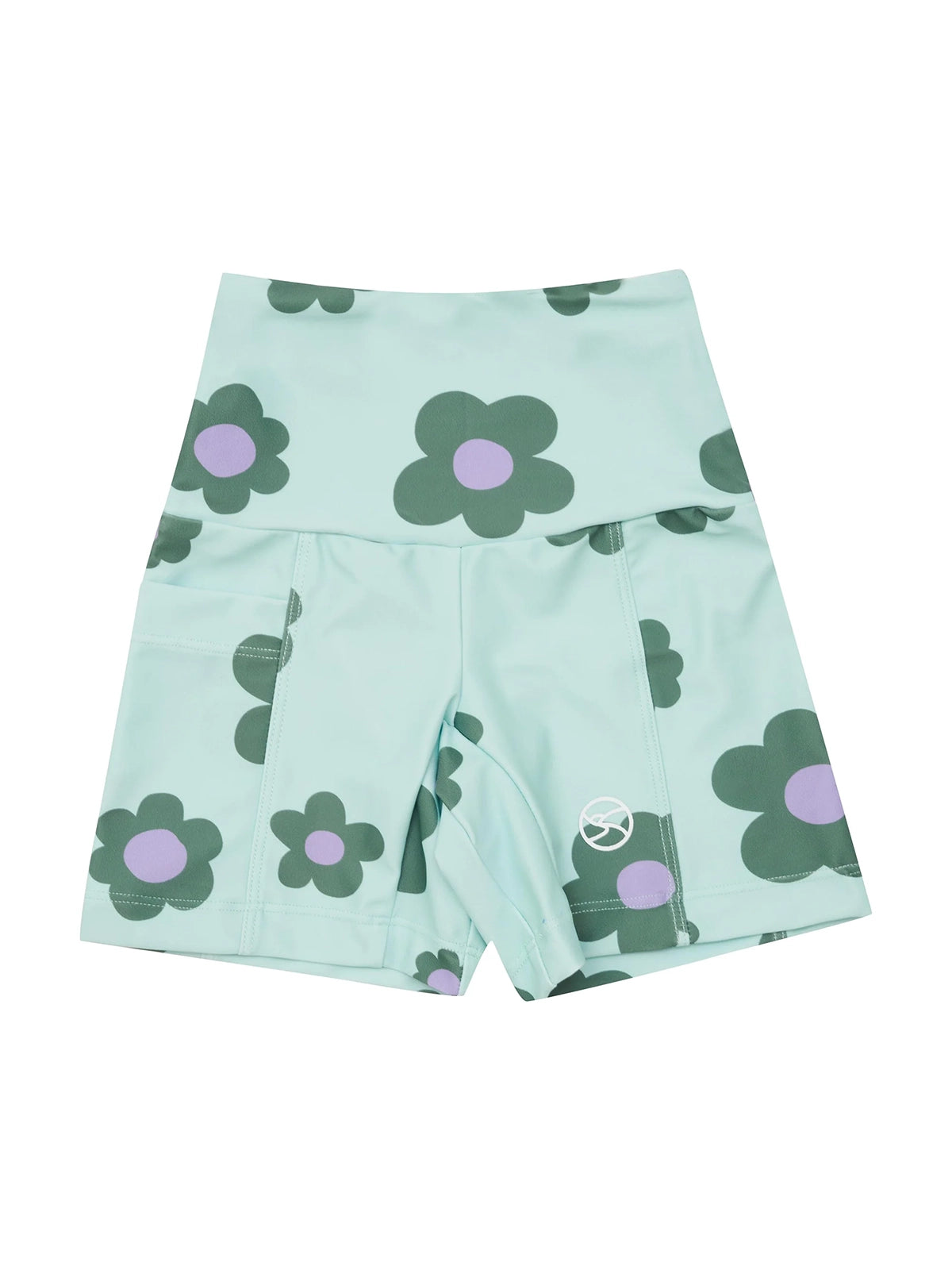 Green Daisy Carla Dinnage (Limited Edition) - Short Legging (Girls) Legging - Back Beach Rd