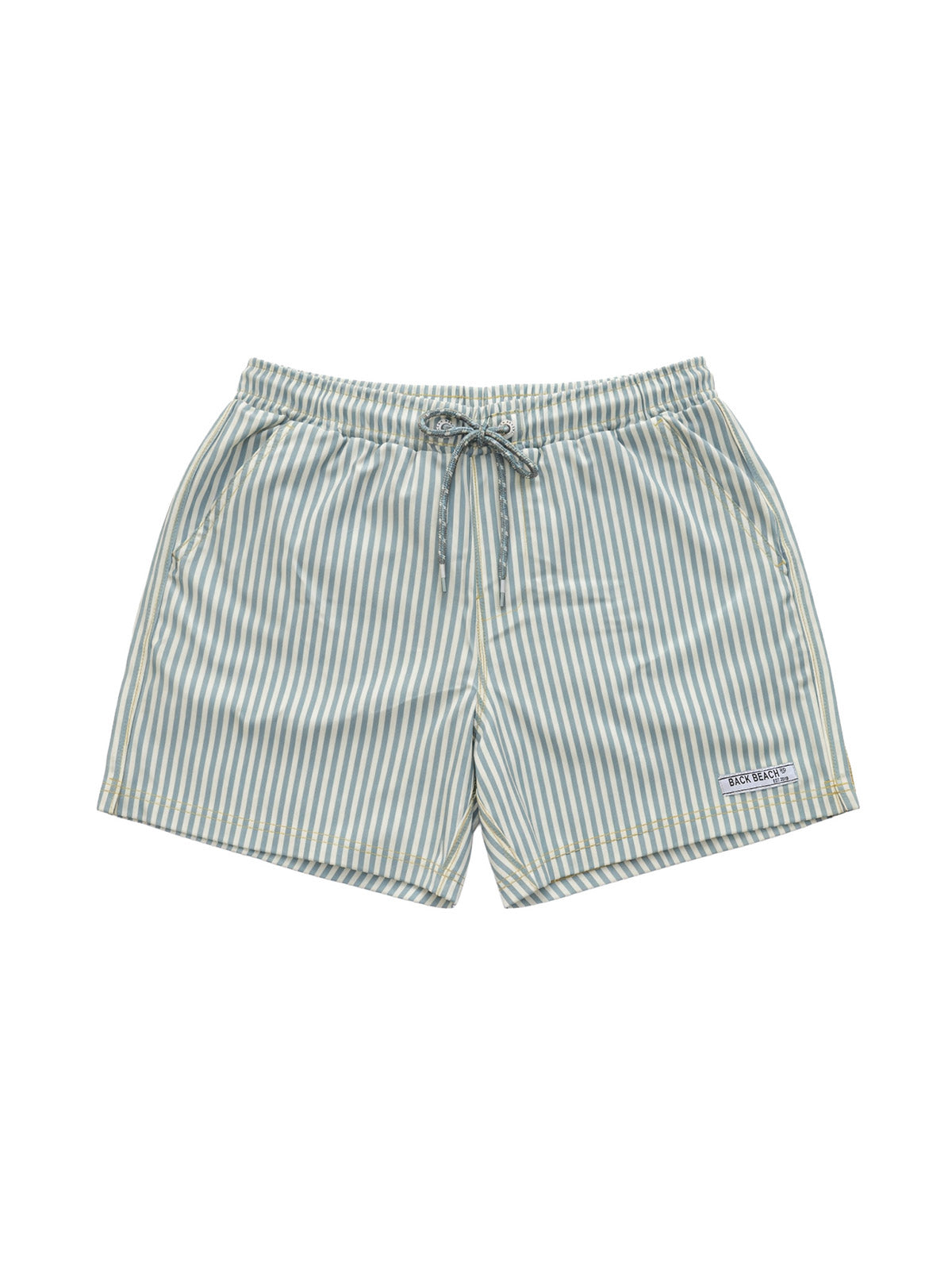 Mykonos Stripe - Boardies (Boys) Board Shorts - Back Beach Rd