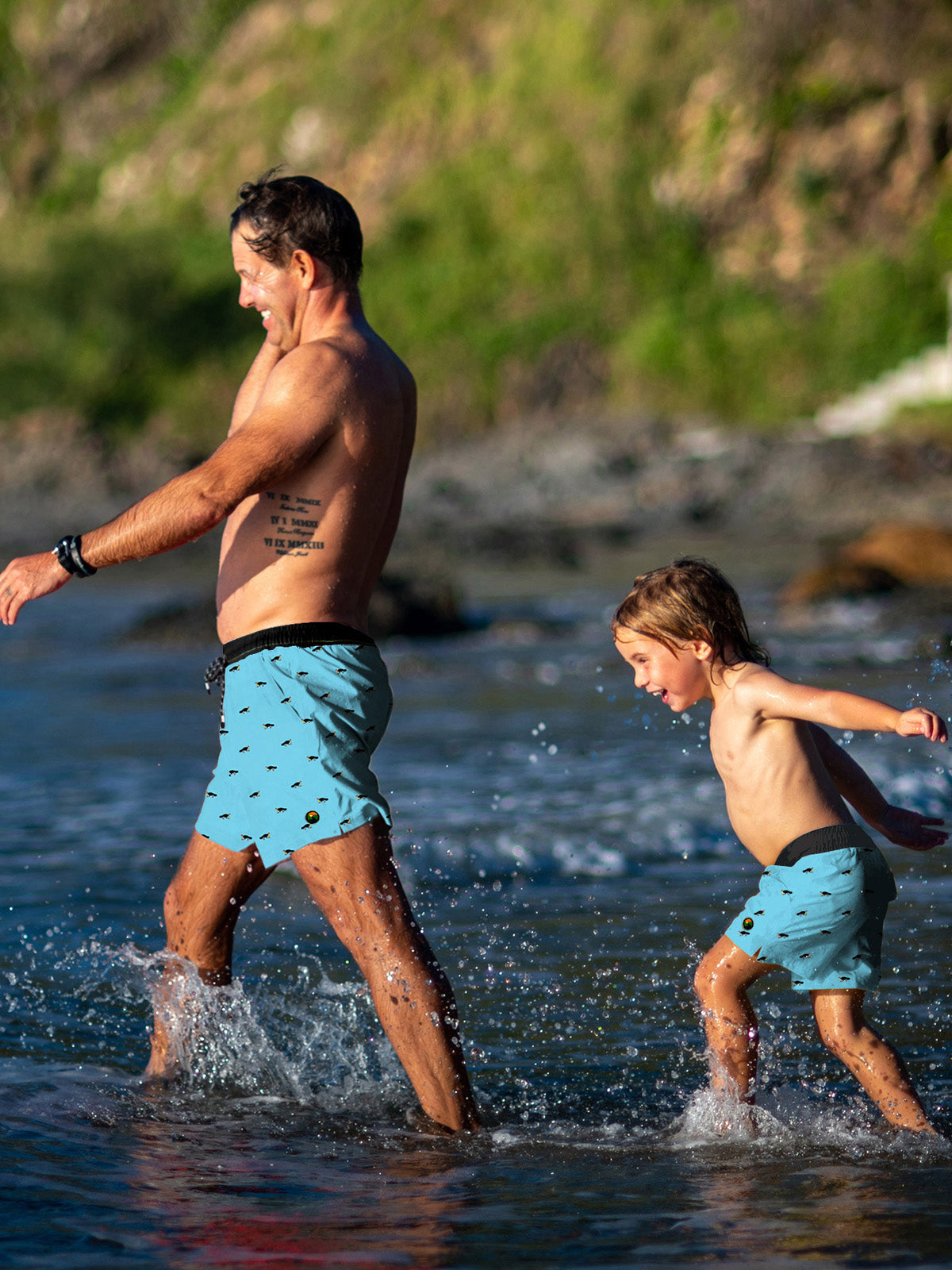 Noosa Bush Turkey - Boardies (Kids) Board Shorts - Back Beach Rd