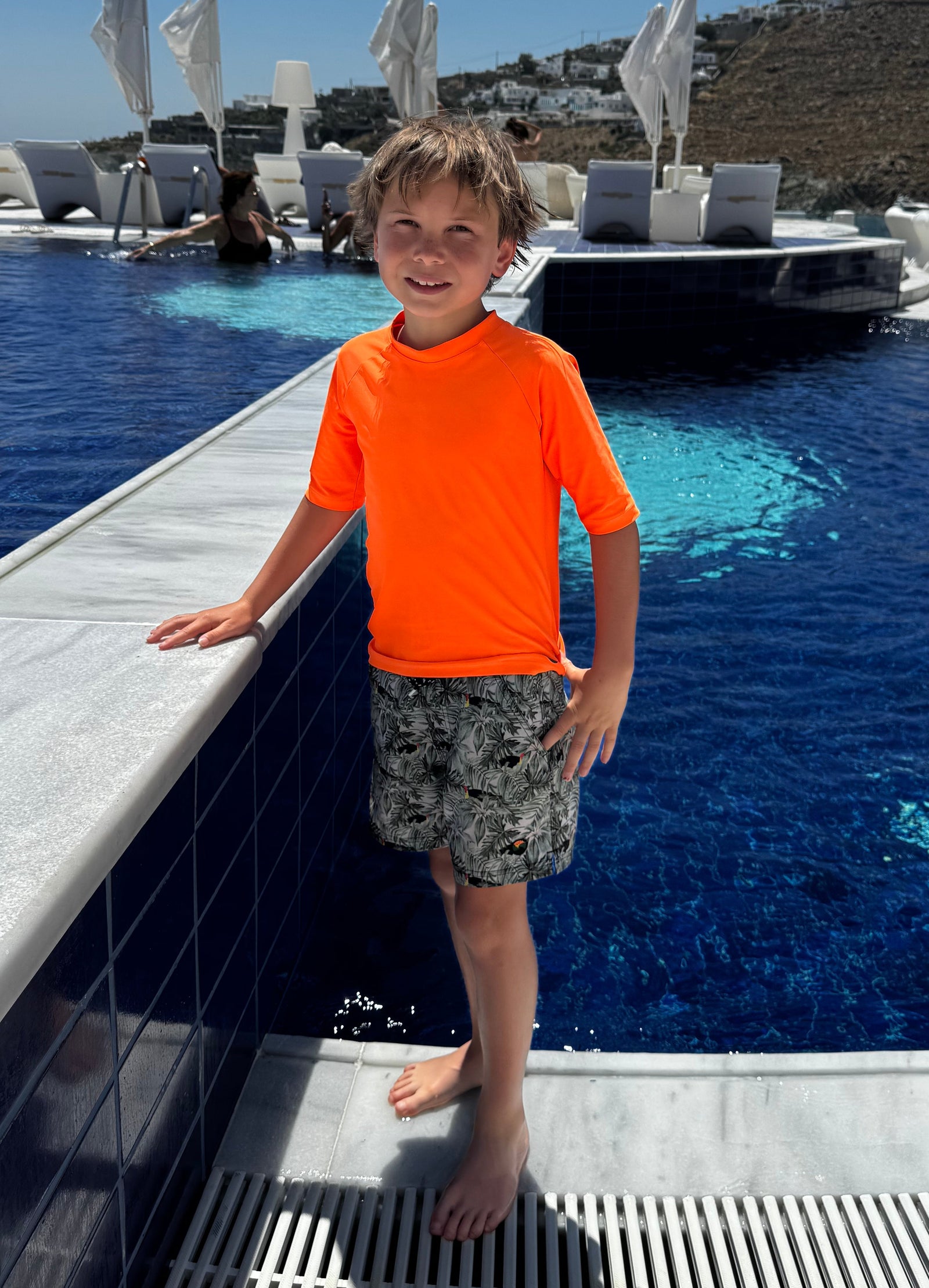 O for Orange - Rashie (Kids) Rashie - Back Beach Rd