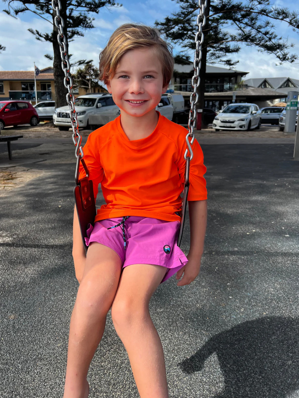 O for Orange | Kids Rashie I Back Beach Rd