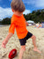 O for Orange - Rashie (Kids) Rashie - Back Beach Rd