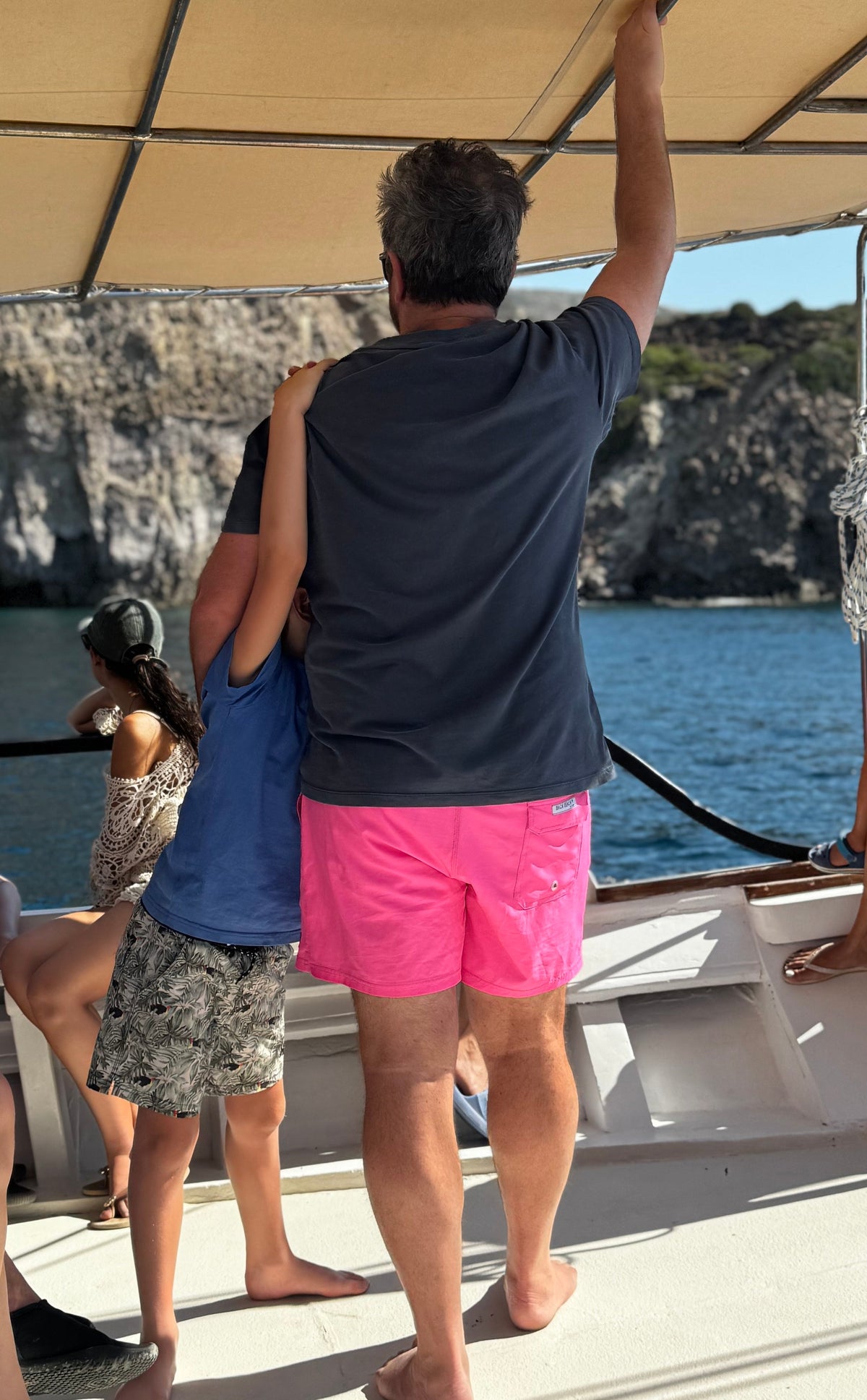 Palm Beach Pink - Boardies (Mens) Board Shorts - Back Beach Rd