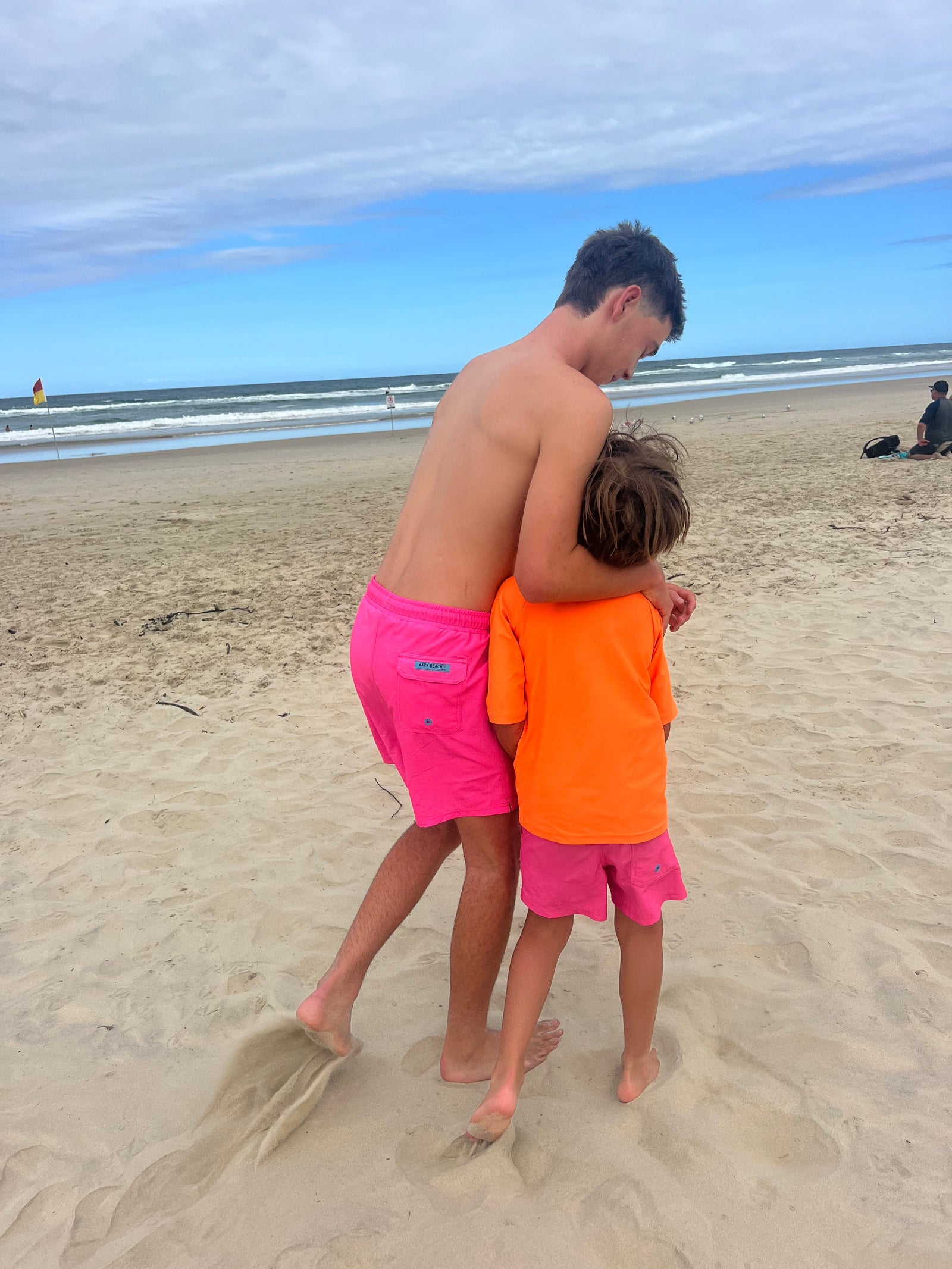 Palm Beach Pink - Boardies (Teens) Board Shorts - Back Beach Rd