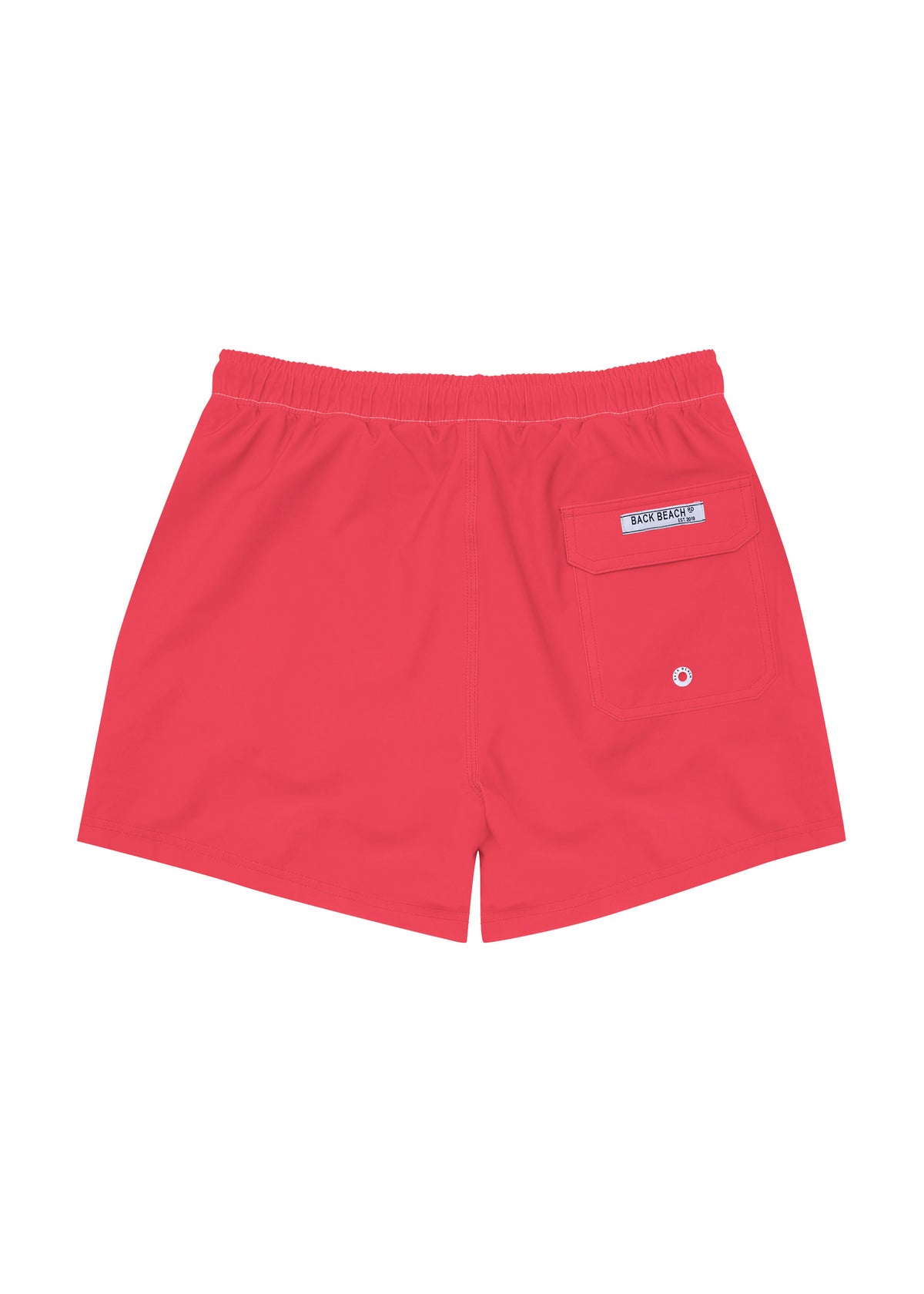 Portsea Red - Boardies (Mens) Board Shorts - Back Beach Rd