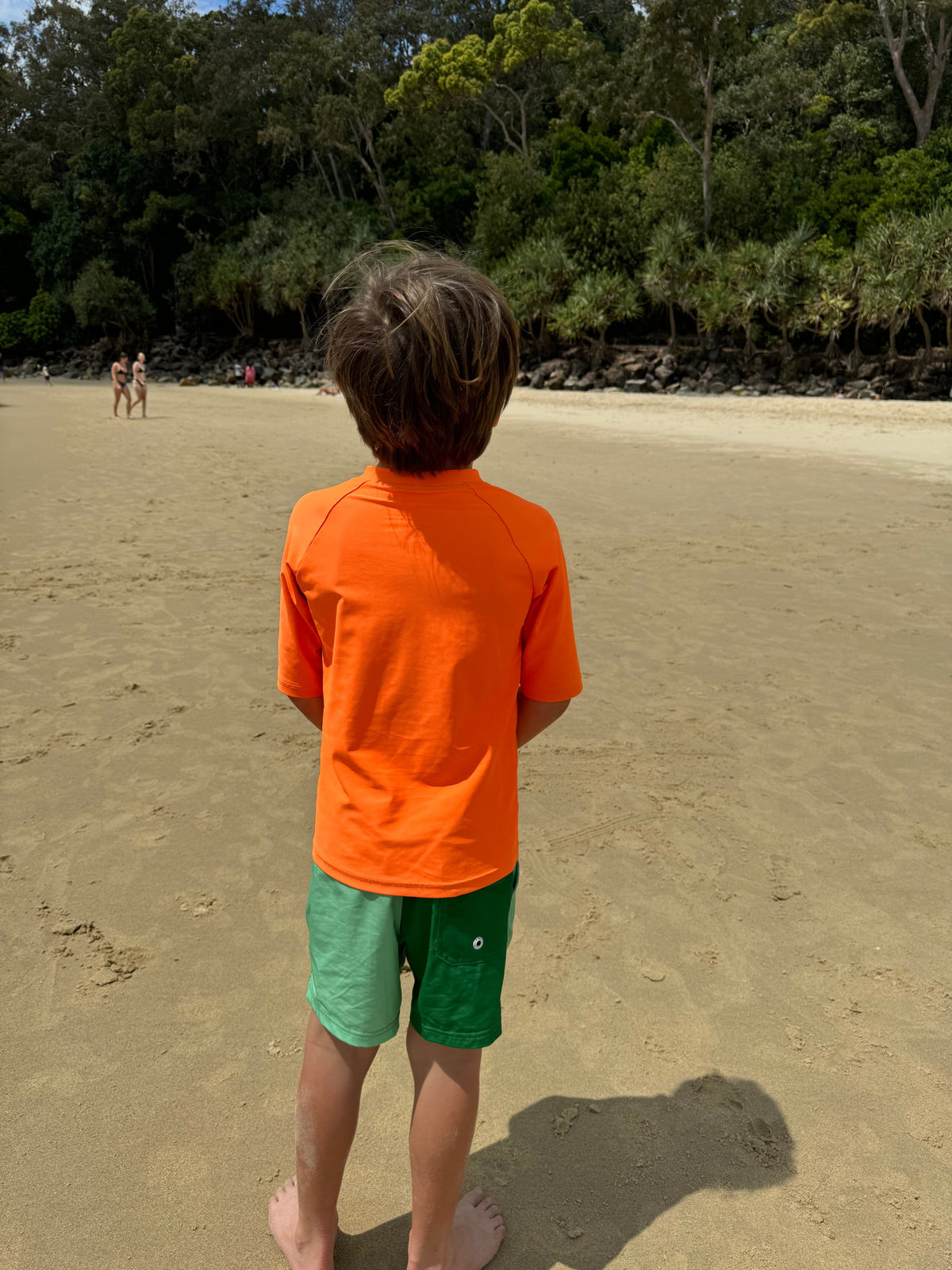 Shades of Green - Boardies (Boys) Board Shorts - Back Beach Rd