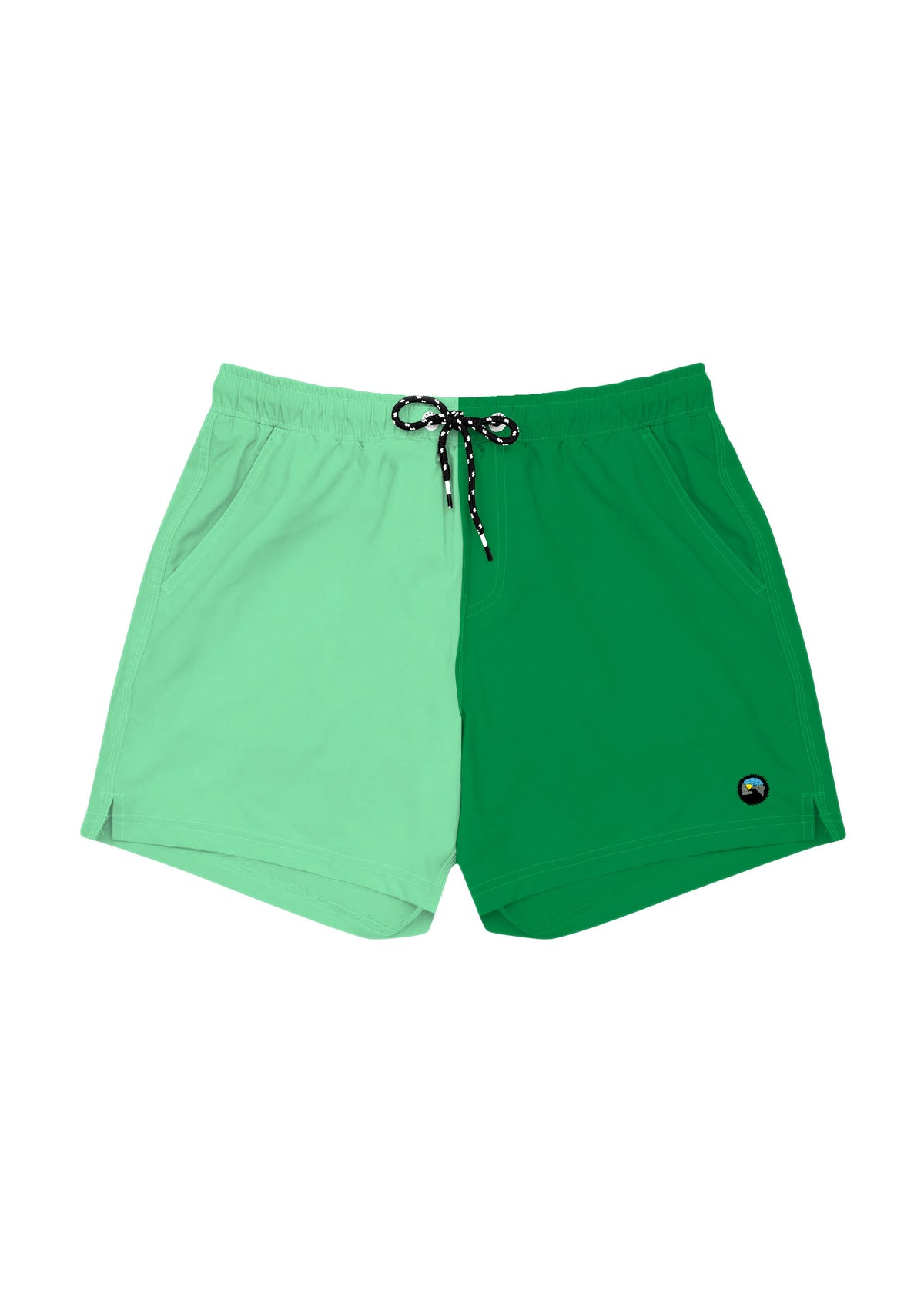 Shades of Green - Boardies (Mens) Board Shorts - Back Beach Rd