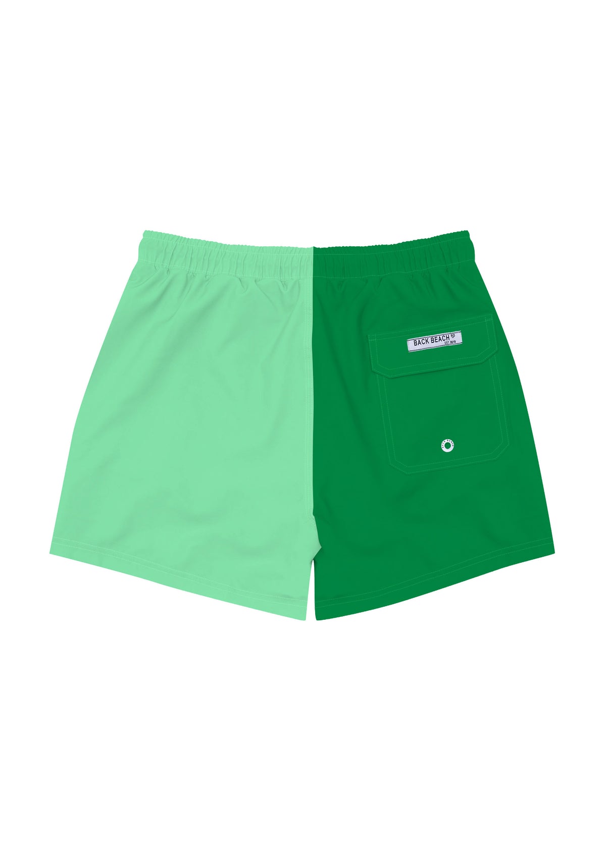 Shades of Green - Boardies (Mens) Board Shorts - Back Beach Rd