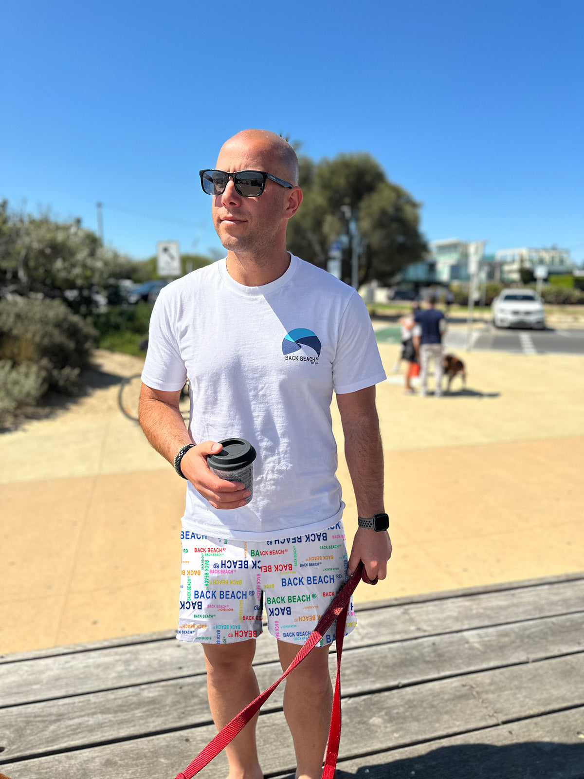 Sorrento Scramble - Boardies (Mens) Board Shorts - Back Beach Rd
