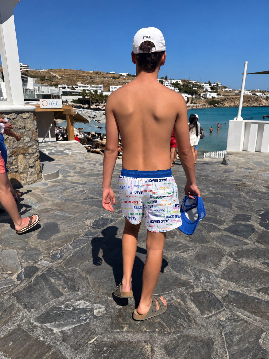 Sorrento Scramble - Boardies (Teens) Board Shorts - Back Beach Rd