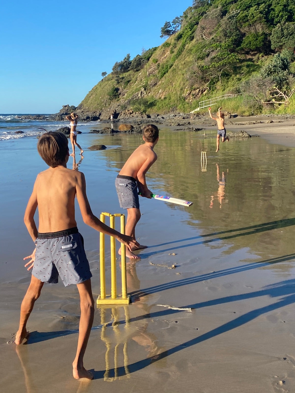Bush Turkey Original - Boardies (Kids) Board Shorts - Back Beach Rd