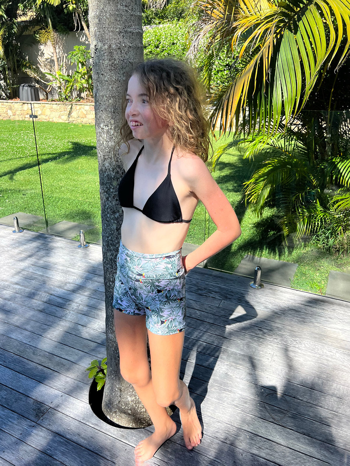 Byron Bush Turkey - Short Legging (Girls) Legging - Back Beach Rd