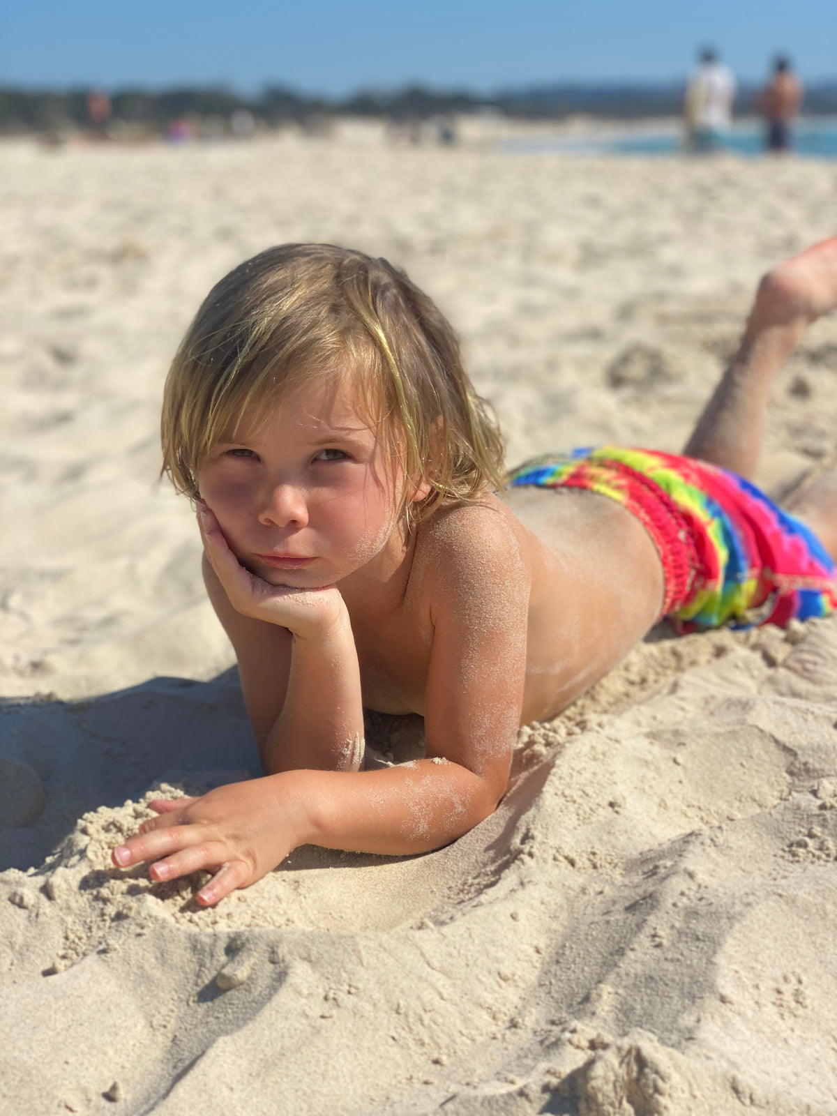 Freedom Tie Dye - Boys Board Shorts - Back Beach Rd