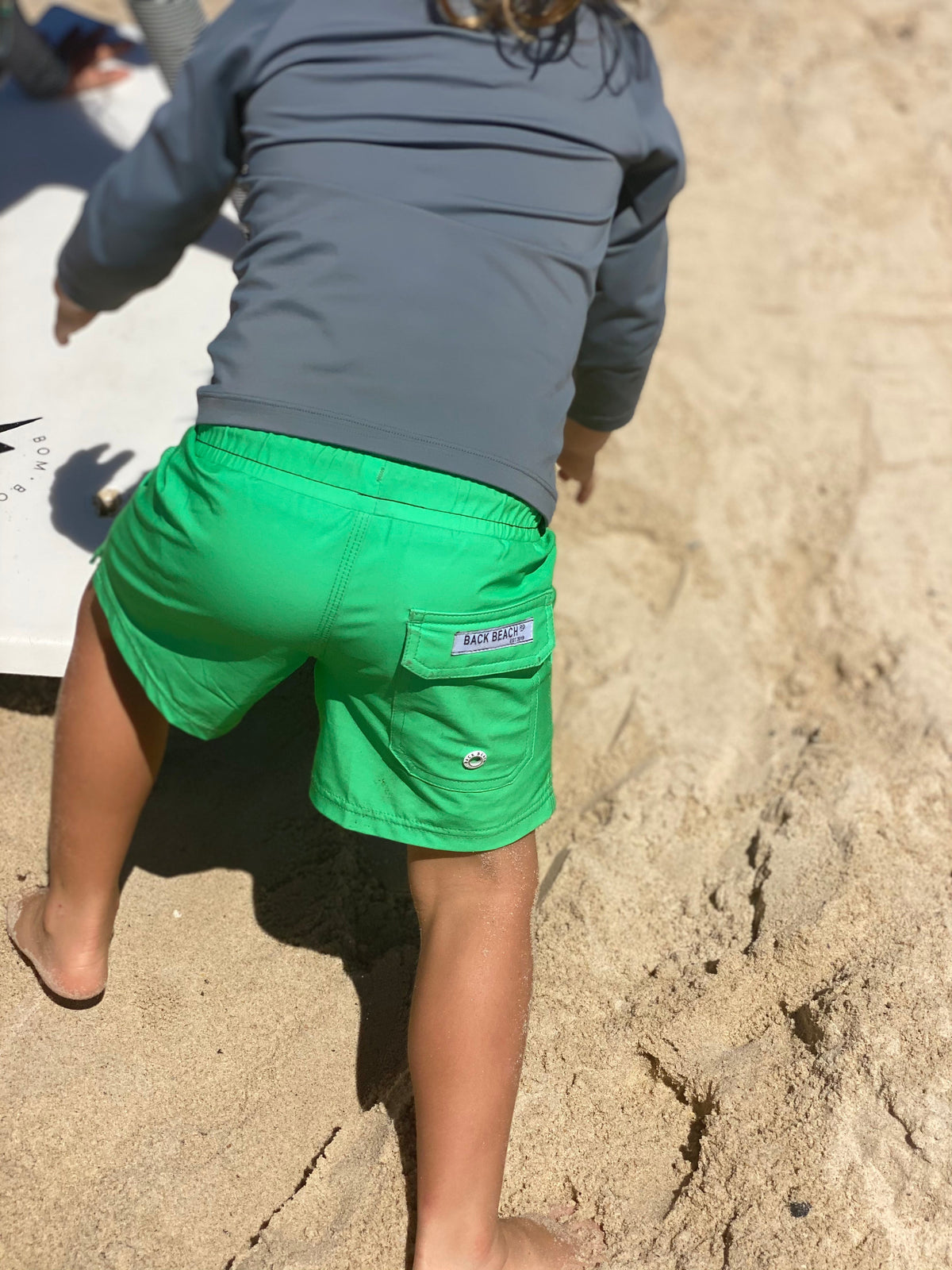 Lorne Green - Boardies (Boys) Board Shorts - Back Beach Rd