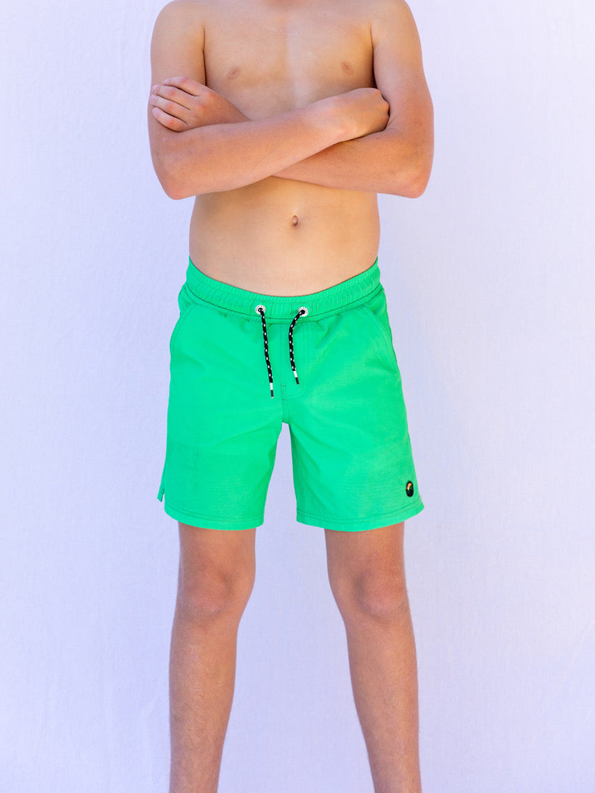 Lorne Green - Teen Boys Board Shorts - Back Beach Rd