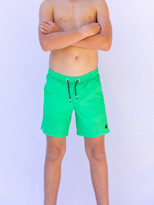 Boys best sale green shorts